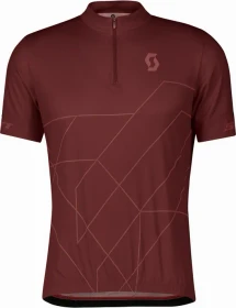 Scott RC Pro Team 20 Trikot kurzarm wood red (Herren)