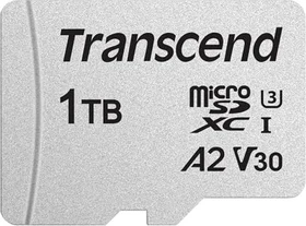 Transcend 300S R100/W85 1TB Kit, UHS-I U3, A2, Class 10