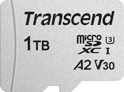 Transcend 300S, microSD UHS-I U3, A1, V30