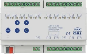 MDT Schaltaktor AKK Kompakt 16-fach, 8TE REG, 16A (AKK-1616.03)