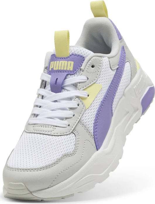 Puma Trinity Lite puma white/lavender alert/glacial grey (Junior)