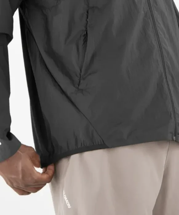 Salomon SHAKEout Fly Laufjacke deep black (Herren)