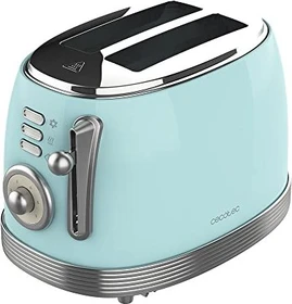 Cecotec 03208 Toast & Taste Vintage 800 Toaster blau