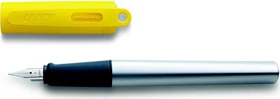 Lamy nexx Aluminium silber/zitronengelb, rechte Hand, Anfänger
