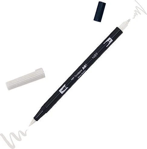 Tombow ABT Dual Brush Pen warmgrey 1