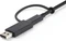 StarTech USB-C Kabel mit USB-A Adapter Dongle, 1m Vorschaubild