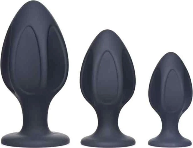 XR Brands Master Series Triple Juicers Plug-Set, 3-tlg.