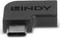 Lindy USB C-Adapter, USB-C 3.2 [Stecker] auf USB-C 3.2 [Buchse], 90° gewinkelt Vorschaubild