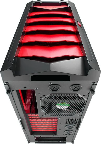 AeroCool XPredator X3 Devil Red Edition, Acrylfenster