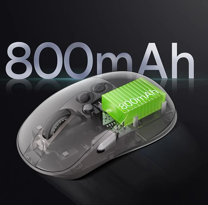 Baseus Editor Wireless Mouse, weiß, USB/Bluetooth