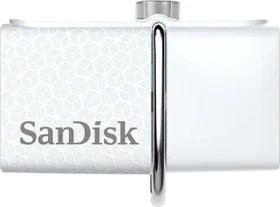 SanDisk Ultra Dual 32GB weiß, USB-A + USB Micro-B, USB 3.2 Gen 1×1, USB 2.0