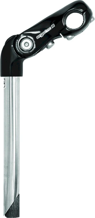 Ergotec Kobra Vario Tube 25.4mm/1" Vorbau 90mm schwarz/silber