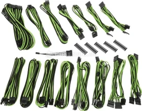BitFenix Alchemy 2.0 EVG-Series Kabel Kit für Netzteile, schwarz/grün (BFX-ALC-EVGKG-RP)