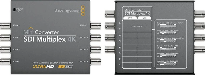 Blackmagic Design MiniConverter Mini Converter SDI Multiplex 4K
