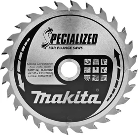 Makita Specialized Kreissägeblatt 28Z, 165x2.2x20mm, 1 Stück