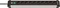 Brennenstuhl Premium-Alu-Line, 10-fach, 3m, silber/schwarz Vorschaubild