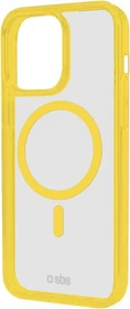 SBS Mobile Mag Frame Case für Apple iPhone 15 Pro gelb