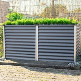 Vitavia Meta 858 Hochbeet 188x96cm granit/alu