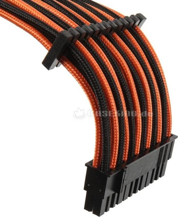 BitFenix Alchemy 2.0 SSC-Series Kabel Kit für Netzteile, schwarz/orange