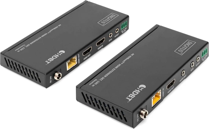 Digitus HDMI Extender Set Extender HDBaseT 1.0, 4K, 60Hz, Cat6a/7/8, 120m