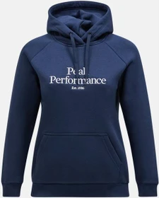 Peak Performance Original Hoodie blue shadow/off white (Damen)