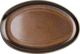 Rosenthal Junto Bronze Servierplatte 28cm