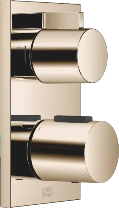 Dornbracht UP-Thermostat mit Zweiwege-Mengenregulierung champagne