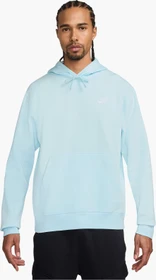 Nike Sportswear Club Fleece Hoodie glacier blue/white (Herren)