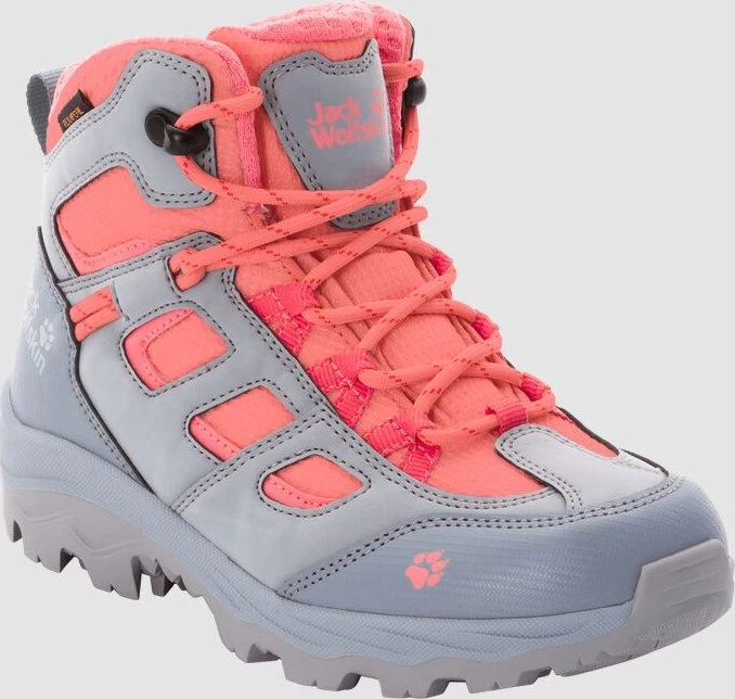 Jack Wolfskin Vojo Texapore Mid grau/rosa (Junior)