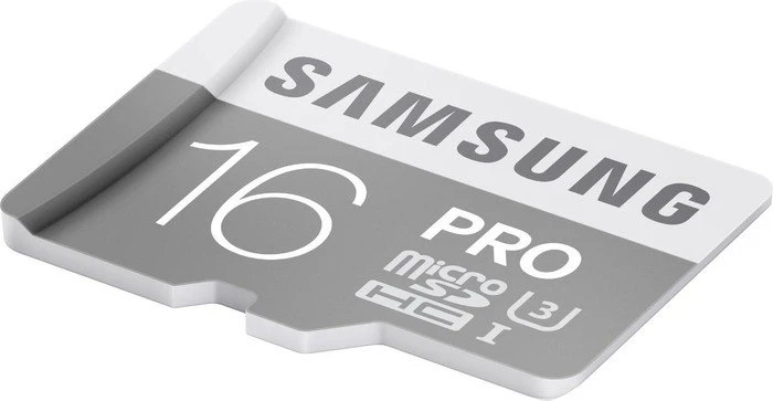 Samsung PRO R90/W60 16GB Kit, UHS-I U3, Class 10