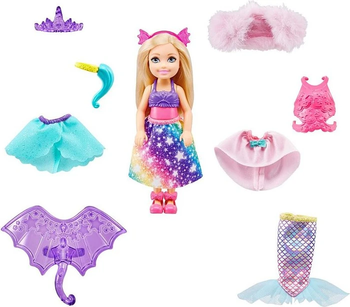 Mattel Barbie - Dreamtopia Chelsea Meerjungfrau Ankleideset