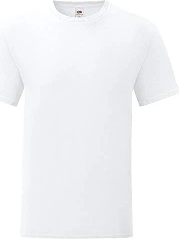 Fruit Of The Loom Heavy Cotton 5er-Pack T-Shirt kurzarm weiß