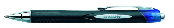 Uni-Ball Jetstream RT SXN-210/B Tintenroller (Mine) schwarz/blau, 12er-Pack