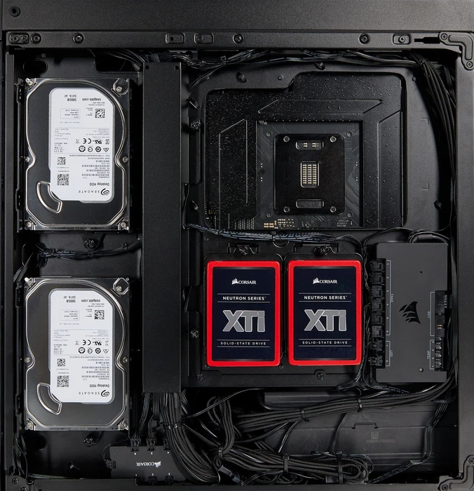 Corsair Obsidian 500D RGB SE, Glasfenster