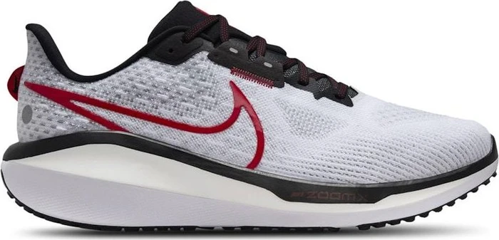 Nike Vomero 17 white/fire red/platinum tint/black (Herren)