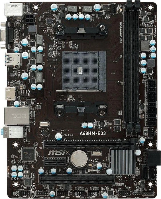 MSI A68HM-E33 (AMD FM2+)
