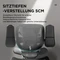 Hbada E3 Pro Ergonomischer Bürostuhl mit Fußstütze, schwarz Vorschaubild