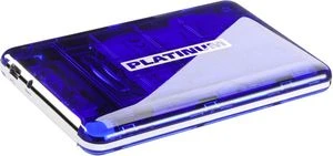 BestMedia Platinum MyDrive transparent blau 2TB, USB 3.0 Mini-B