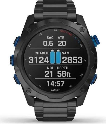 Garmin Descent Mk2i+T1 Bundle schwarz