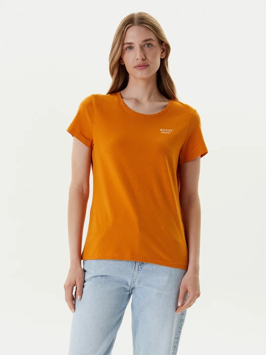 Mustang Alma T-Shirt kurzarm golden oak (Damen)