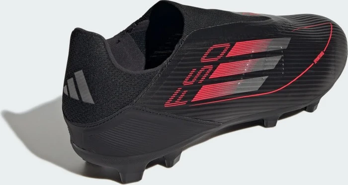 adidas F50 League Laceless FG/MG core black/iron metallic/lucid red