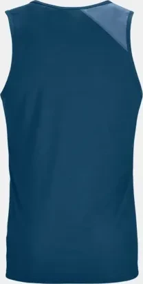 Ortovox 150 Essential Top Funktionsshirt ärmellos petrol blue (Herren)