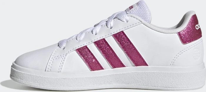 adidas Grand Court Lifestyle Tennis Lace-Up cloud white/team real magenta (Junior)