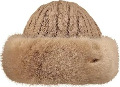 Barts Fur Cable Band Hut light brown (Damen)