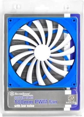 SilverStone FW181 blau/weiß, 180mm