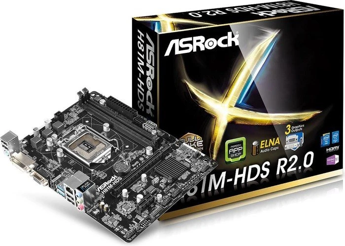 ASRock H81M-HDS R2.0 (Intel 1150)