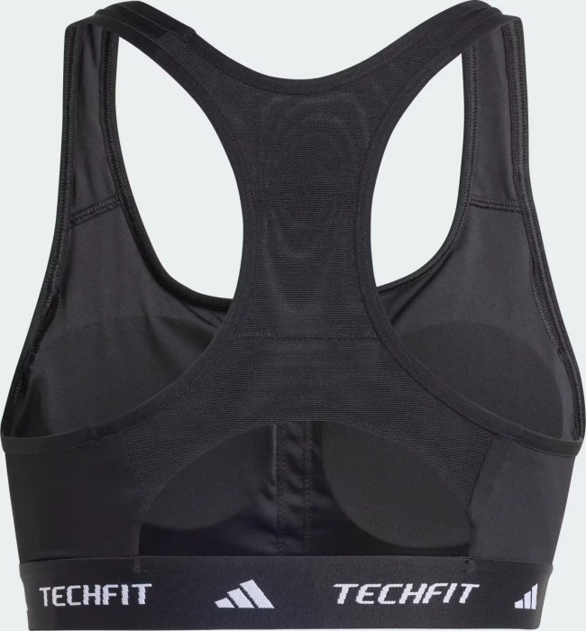 adidas Techfit Sport-BH schwarz (Damen)