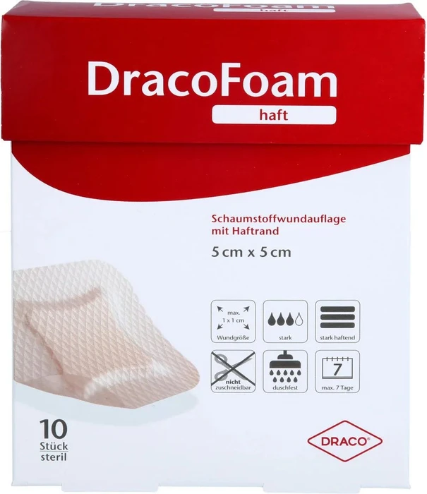 Dr. Ausbüttel DracoFoam haft Schaumstoff Wundauflage