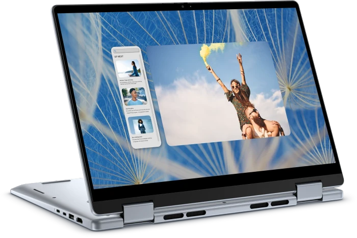 Dell Inspiron 14 2-in-1 7440, Ice Blue, Core 7 150U, 16GB RAM, 512GB SSD, DE