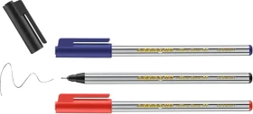 edding 89 Office Fineliner EF schwarz/rot/blau, 3er-Set